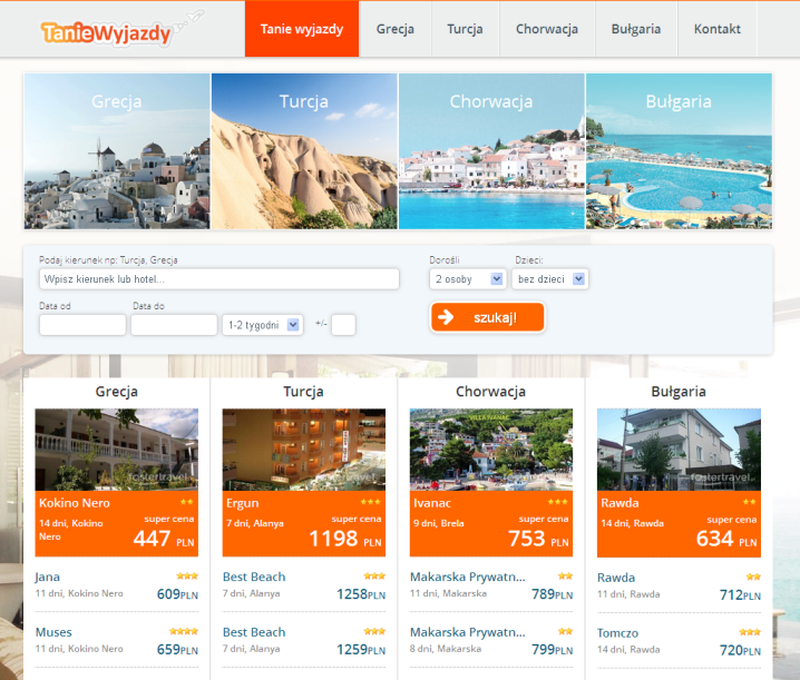 Strona API TanieWyjazdy