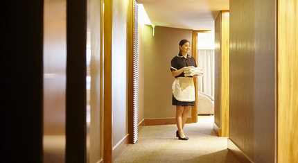 Pokojówki w hotelu Mariott