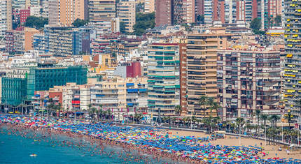 Plaża w Benidorm