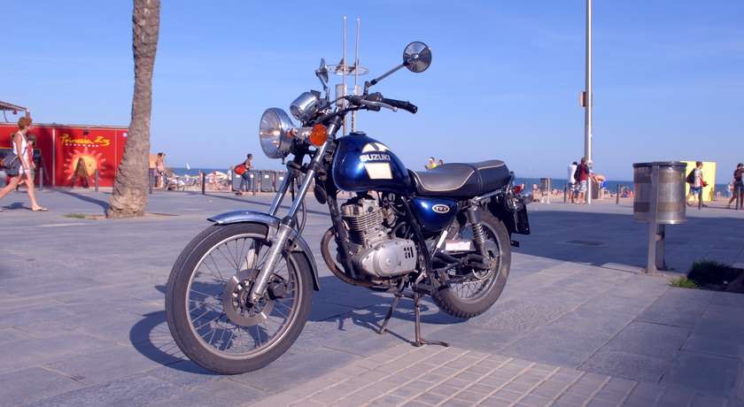 Kuba-syn Che Guevary i motocykle