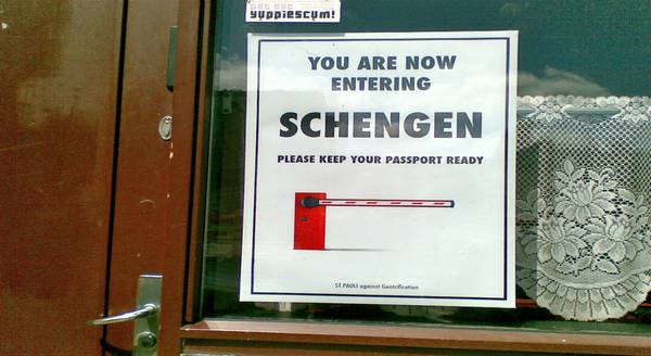 Kraje należące do Schengen