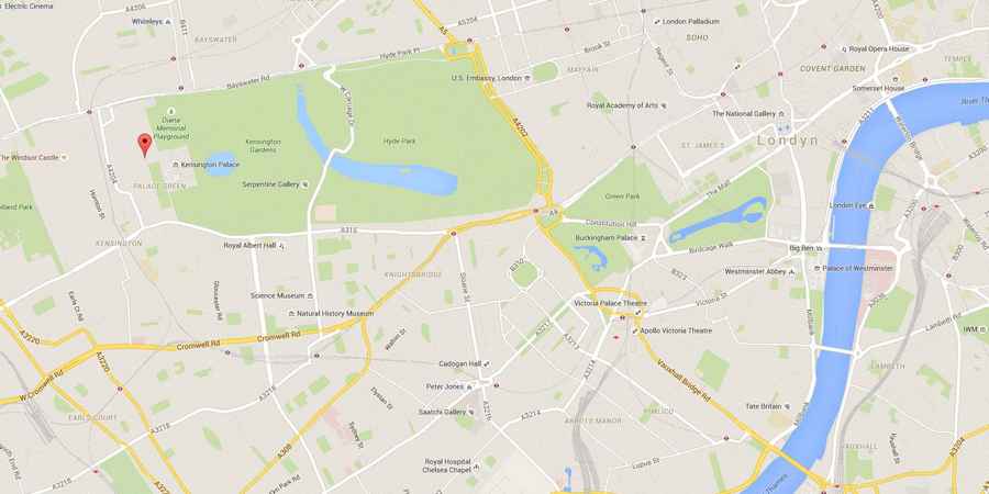 Londyn-Kensington Palace Gardens
