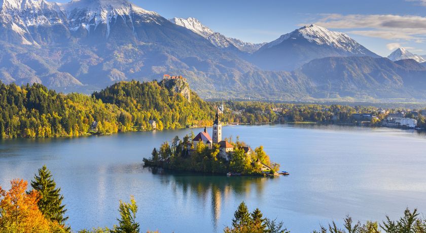 Jezioro Bled w Słowenii