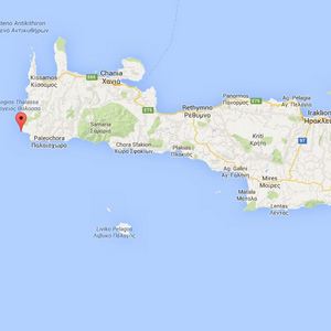 Mapa Kreta