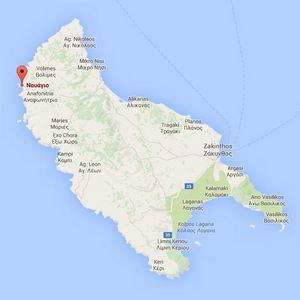 Mapa Zakynthos