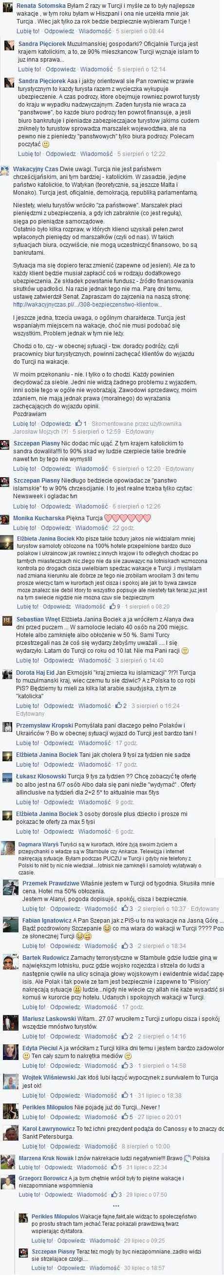 Facebook - Turcja