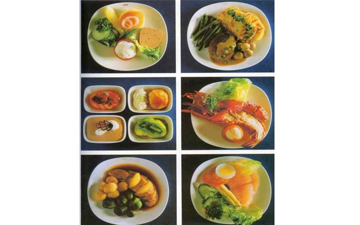 jedzenie w samolotach