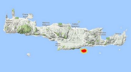 Trzęsienie ziemi na Krecie