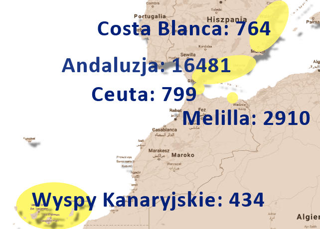 Imigranci w Hiszpanii
