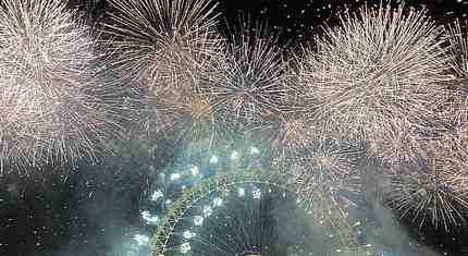 Fajerwerki w sylwestra